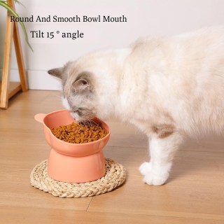 Pet Food Bowl Tilt High Bottom Neck Protector Anti-würgen Hund und Katze Wasser Schüssel Anti-dumping Hund Fütterung liefert