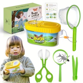 5PCS Outdoor Natur Exploration Werkzeug Kid Insekten Beobachtung Box Bug Viewer Bound Catcher Sammlung Kit Kinder Pädagogisch