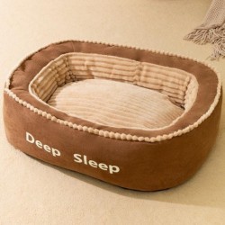 Haustier Hund Bett Kissen Weiche Sofa Hund Bett Abnehmbare Abdeckung für Kleine Medium Hund Katze Matte Solide Waschbar Cama