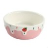 Keramik Hamster Futternapf Kleintiere Wasserstabiler Kaninchennapf für Chinchilla rosa
