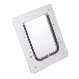 2 installieren Heavy Duty Verschluss Panel Pet Zubehör Halter Hund Eingang für 31.5x39x1.8cm