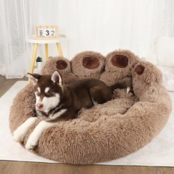 Flauschiges Hundebett Große Haustierprodukte Hundebetten Kleine Sofakörbe Haustierzwingermatte Welpenkatzenbedarf Korbdecke Z
