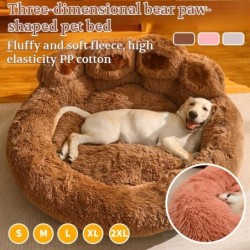 Flauschiges Hundebett Große Haustierprodukte Hundebetten Kleine Sofakörbe Haustierzwingermatte Welpenkatzenbedarf Korbdecke Z