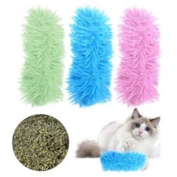 1 Stück Katzenspielzeug für Indoor-Kätzchen, weiches Spielzeug und Kissen, interaktives Katzen-Kickerspielzeug mit Katzenminz