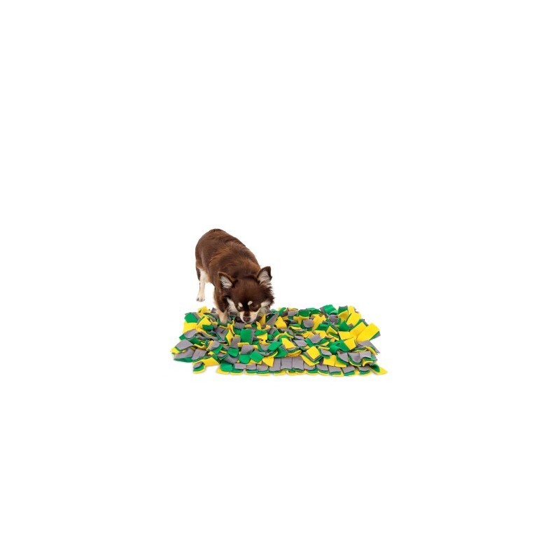 Lionto Schnüffelteppich für Hunde gelb/ grün
