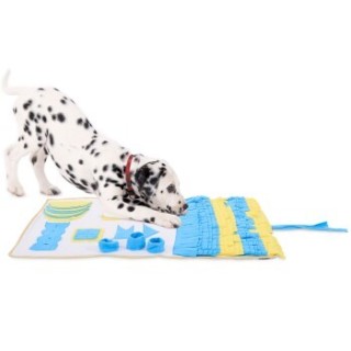 Lionto Schnüffelteppich für Hunde blau