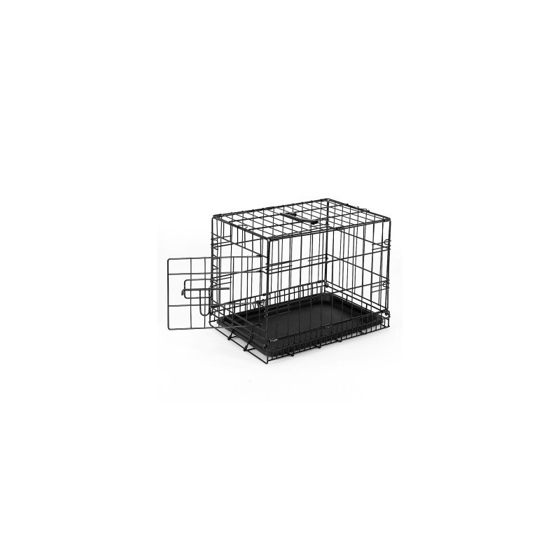 Lionto Hundetransportkäfig Tiertransportbox Hundebox Größe (S) 45x31x36 cm S
