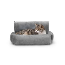 Lionto Katzenbett für Heizungen dunkelgrau