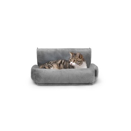 Lionto Katzenbett für Heizungen dunkelgrau