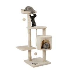 Lionto Kratzbaum Höhe 112 cm beige