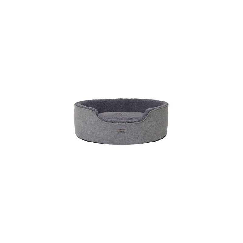 Lionto Hundebett mit Wendekissen grau L