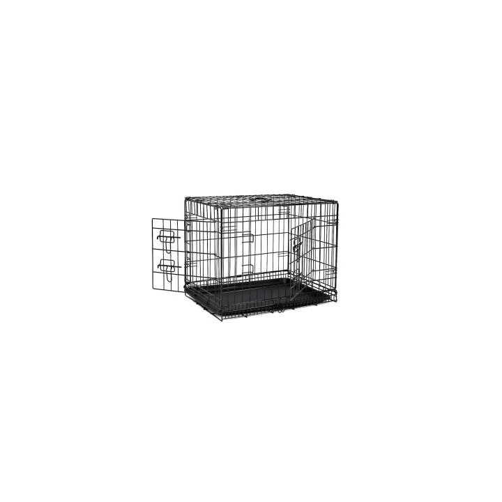Lionto Hundetransportkäfig Tiertransportbox Hundebox Größe (S) 45x31x36 cm M