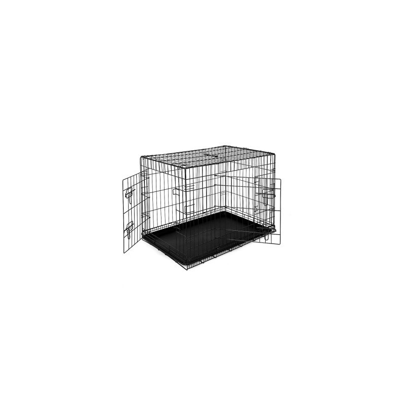 Lionto Hundetransportkäfig Tiertransportbox Hundebox Größe (S) 45x31x36 cm XL