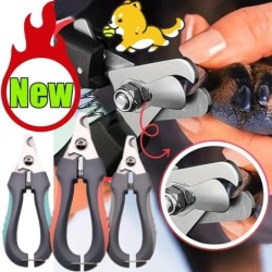 Professioneller Nagelknipser für Hunde und Katzen, aus Edelstahl, für die Fellpflege, Nagel-, Zehen- und Krallenschere, Knips