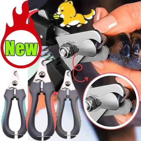 Professioneller Nagelknipser für Hunde und Katzen, aus Edelstahl, für die Fellpflege, Nagel-, Zehen- und Krallenschere, Knips