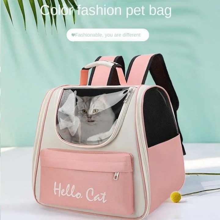 Katzentragetaschen Winddichter Outdoor-Reise-Rucksack für Katzen Kleine Hunde Transport Tragetasche Katzenrucksack Träger Mit
