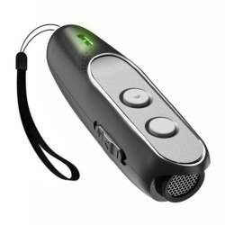 Ultraschall-Hundeabwehrgerät, wiederaufladbar, tragbar, multifunktional, Anti-Lärm, Anti-Bell-Haustiertrainer, Bell-Schalldäm