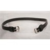 Hans Melzer Horse Equipment Hans Melzer Kehlriemen schwarz/silber Pony