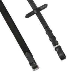 Hans Melzer Horse Equipment Hans Melzer Zügel feingummiert 15mm ohne Stopper Pony