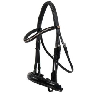 Hans Melzer Horse Equipment Hans Melzer Kandare Wiesbaden LACK VB/ COB (Vollblut)