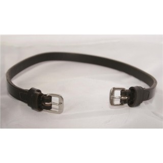 Hans Melzer Horse Equipment Hans Melzer Kehlriemen braun/silber Pony