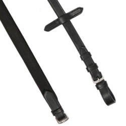 Hans Melzer Horse Equipment Hans Melzer Zügel feingummiert 15mm ohne Stopper Pony