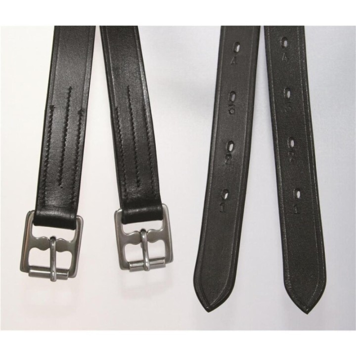 Hans Melzer Horse Equipment Hans Melzer Steigbügelriemen Schwarz Größe 1,2 m