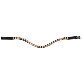 Hans Melzer Horse Equipment Stirnriemen Stockholm schwarz Pony