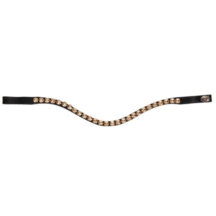 Hans Melzer Horse Equipment Stirnriemen Stockholm schwarz Pony