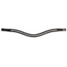 Hans Melzer Horse Equipment Hans Melzer Stirnriemen Paris schwarz/silber VB/ COB (Vollblut)