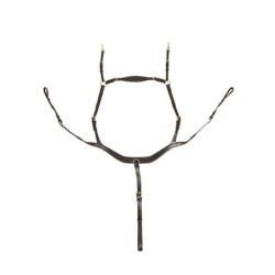 Hans Melzer Horse Equipment Hans Melzer Vorderzeug Balve braun/messing WB (Warmblut)