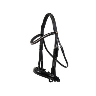 Hans Melzer Horse Equipment Hans Melzer Kandare Wiesbaden LACK VB/ COB (Vollblut)