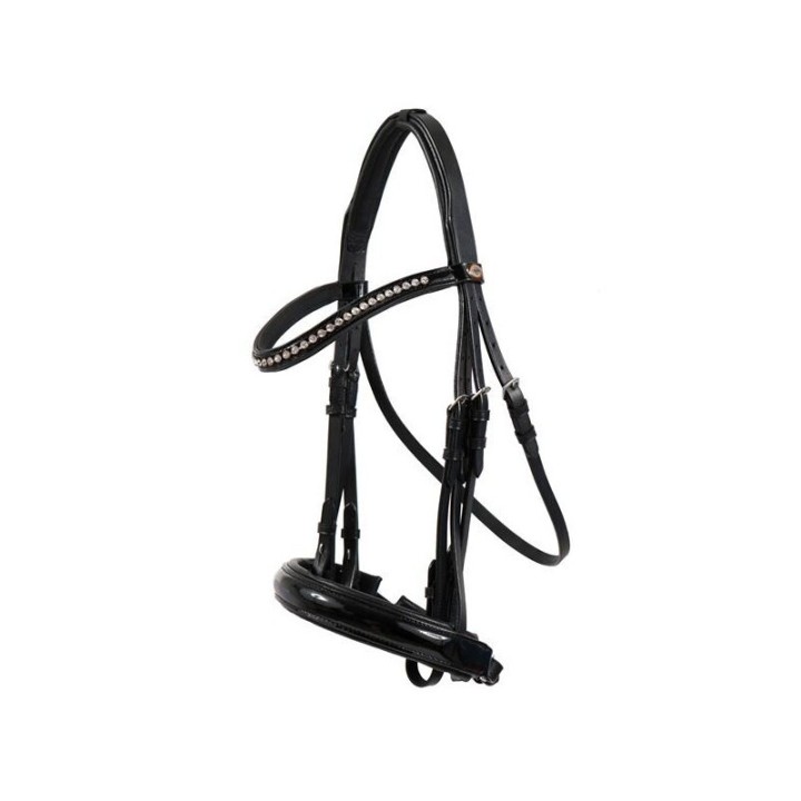 Hans Melzer Horse Equipment Hans Melzer Kandare Wiesbaden LACK VB/ COB (Vollblut)