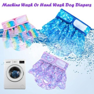 Physiologische Hosen für Hündinnen, Windeln, atmungsaktive, auslaufsichere Shorts, Unterhosen für kleine, mittelgroße Hunde X