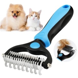 Professionelle Haustier-Enthaarungsbürste, Hundehaarentferner, Haustierfell-Knotenschneider, Welpe, Katze, Kamm, Bürsten, Hun