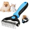 Professionelle Haustier-Enthaarungsbürste, Hundehaarentferner, Haustierfell-Knotenschneider, Welpe, Katze, Kamm, Bürsten, Hun