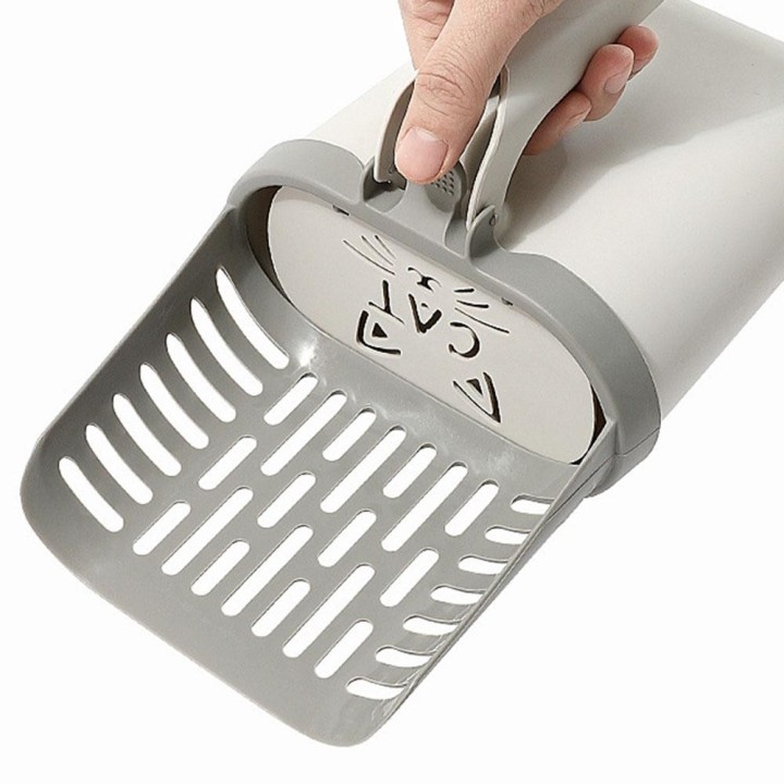 Große Katzenkotschaufel, rutschfestes Mehrzweck-Katzenkot-Reinigungswerkzeug für das Wohnzimmer