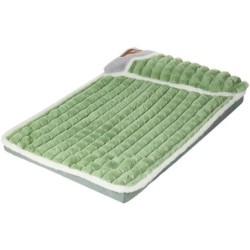 Warme Hundematte für den Winter, Luxus-Sofa für kleine und mittelgroße Hunde, kariertes Bett für Katzen, Hunde, flauschig, zu