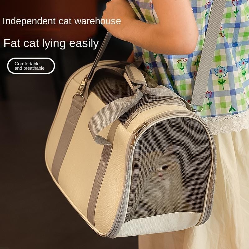 Haustier Ausflug Tragbare Katze Hunde Handtasche Sommer Atmungsaktive Träger Reise Welpen Kätzchen Einzelnen Schulter Tasche
