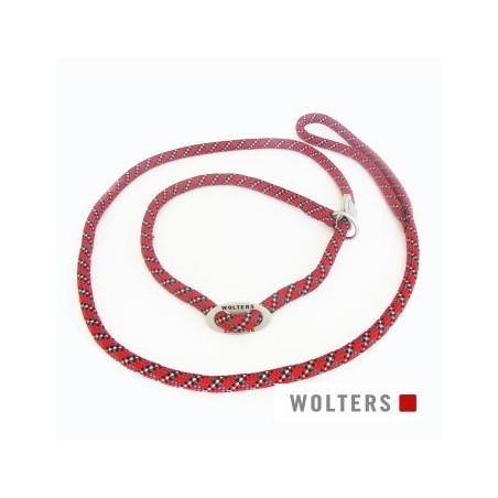 Wolters Moxonleine Everest rot/ schwarz 1,8 m, 9 mm