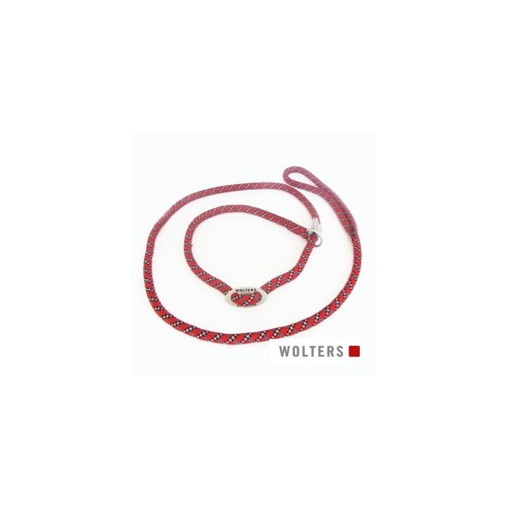 Wolters Moxonleine Everest rot/ schwarz 1,8 m, 9 mm