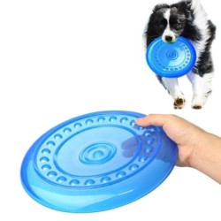 Lustige, weiche TPR-Fliegende Scheiben für Haustiere, Untertassenspielzeug, Hundewelpen, agiles Trainingsspielzeug, bissfeste