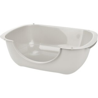 AniOne offene Toilette Bella 56 x 39,5 x 19 cm weiß