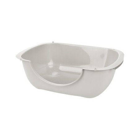 AniOne offene Toilette Bella 56 x 39,5 x 19 cm weiß