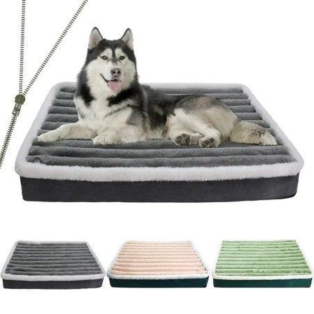 Haustier-Schlafmatte, Hundebett-Matte mit Reißverschluss, abnehmbare Haustier-Matratze für Hunde-Schlafmatte, waschbare Hunde