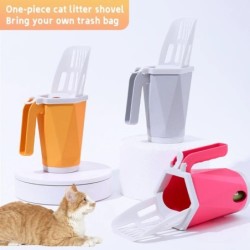 Katzenstreuschaufel, Schaufel für Katzenfilter, saubere Toilette, Müllsammler, Katzenbedarf, Zubehör, Katzentoilette, Katzen,