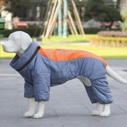 Winterkleidung für große Hunde, warm, Overall für Haustiere, verdickter Overall für mittelgroße und große Hunde, Mantel und F