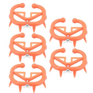 5 Stück Kuh-Nasen-Dorn-Rinder-Entwöhnungs-Dorn-Rinder-Entwöhner mit dicken Kunststoff-Kuh-Nasenringen Boutique Models