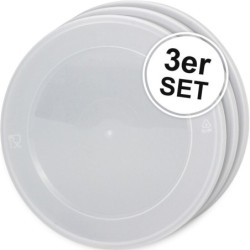 HUND IST KÖNIG Dosendeckel, Deckel für Dosen halten Tierfutter frisch, schließen Gerüche ein - 400g / 200g