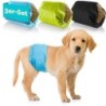 HUND IST KÖNIG Hundewindeln für Rüden [3 STK] Saugstarke Hundewindeln Rüde | Bequeme Hunde Windeln bei Inkontinenz (XS)
